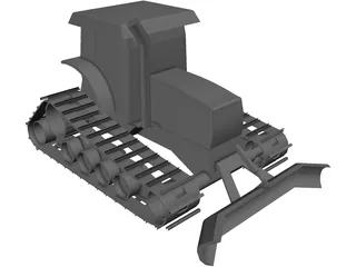 Gilbert Snowgroomer 3D Model