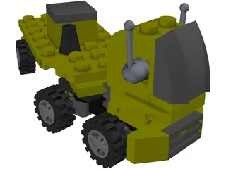 Lego Truck 3D Model