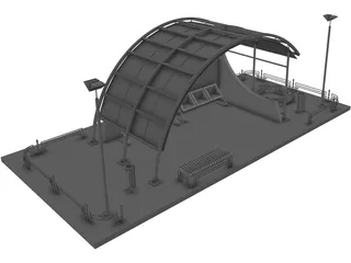 Building Compound 3D Model