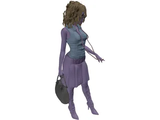 Woman Sara 3D Model