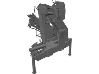 Palfinger PK23500A Crane 3D Model
