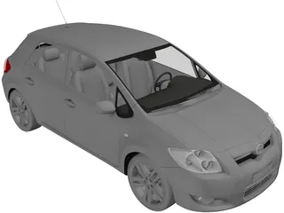 Toyota Auris 3D Model