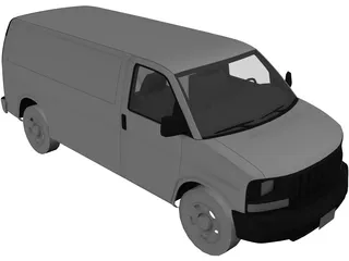 GMC Savana 3D Model