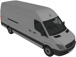 Mercedes-Benz Sprinter 311 CDI (2011) 3D Model