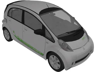 Mitsubishi i-MiEV 3D Model