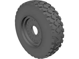 Tire 3D Model