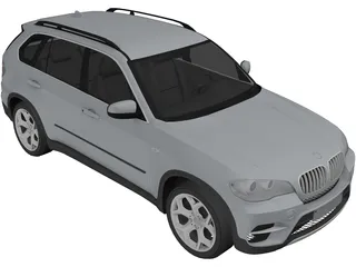 BMW X5 (2011) 3D Model