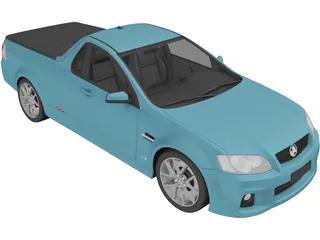 Holden Commodore Ute (2011) 3D Model