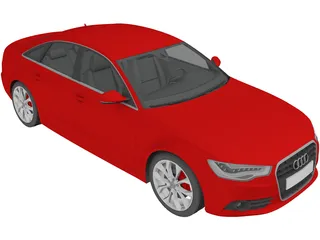 Audi A6 (2011) 3D Model