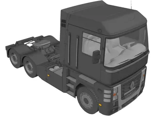 Renault Magnum 480 3D Model