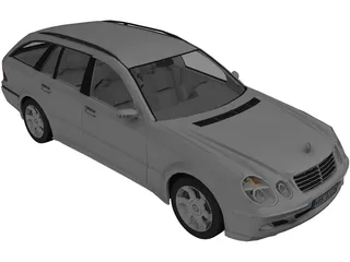 Mercedes-Benz E400 Wagon 3D Model