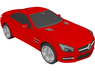 Mercedes-Benz SL R231 3D Model