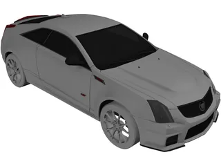 Cadillac CTS-V Coupe 3D Model