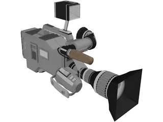 Camera 3D Model