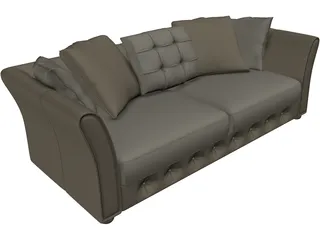 Sofa Small 3D Model