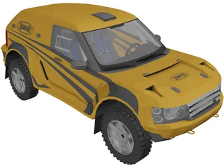 Bowler Nemesis (Dakar 2007) 3D Model