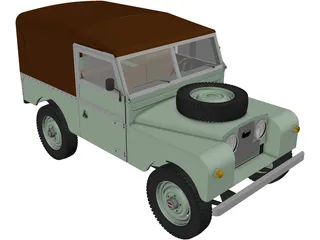 Land Rover Series I 3D Model