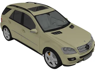 Mercedes-Benz ML 350 3D Model