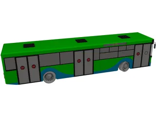 Man Bus 3D Model