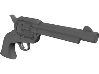 Colt Peacemaker 3D Model