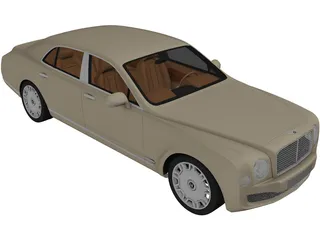 Bentley Mulsanne 3D Model