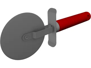 Pizza Cutter 3D Model