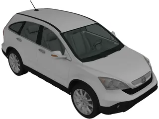 Honda CRV (2011) 3D Model