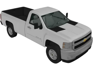 Chevrolet Silverado (2011) 3D Model