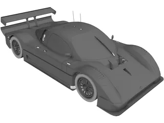 Ford Doran Racing JE4 3D Model