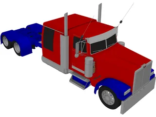 Western Star Lowmax 3D Model