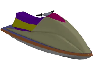 Jet Ski 3D Model