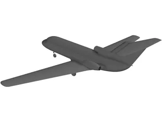 Yakovlev Yak-40 3D Model