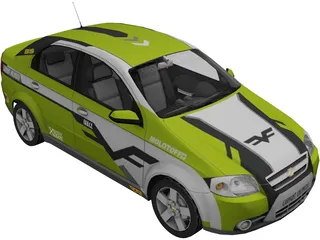 Chevrolet Aveo (2010) 3D Model