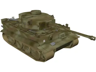 Tiger L 3D Model
