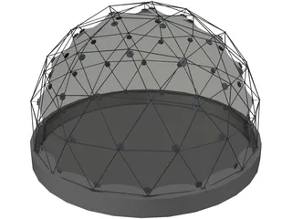 Geodatic Dome 3D Model