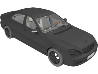Mercedes-Benz S-Class 3D Model
