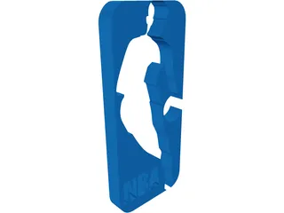 NBA Logo 3D Model