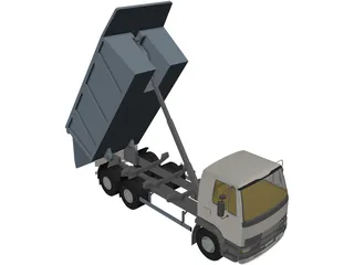 DAF Tipper Truck 3D Model