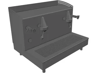 Espresso Machine 3D Model
