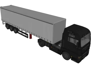 MAN TGX 3D Model