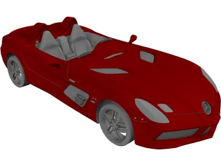 Mercedes-Benz SLR Stirling Moss 3D Model