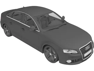 Audi A4 (2011) 3D Model