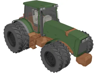 Tractor 3D Model