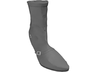 Woman Boot 3D Model