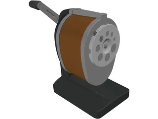 Pencil Sharpener 3D Model