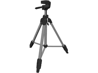 Tripod Light Camera 3D Model