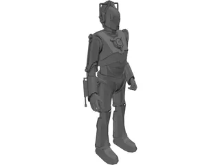 Action Figure 3D Model