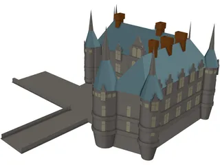 Castle 3D Model