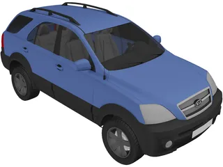 Kia Sorento (2009) 3D Model