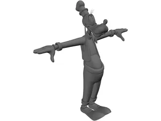 Goofy 3D Model